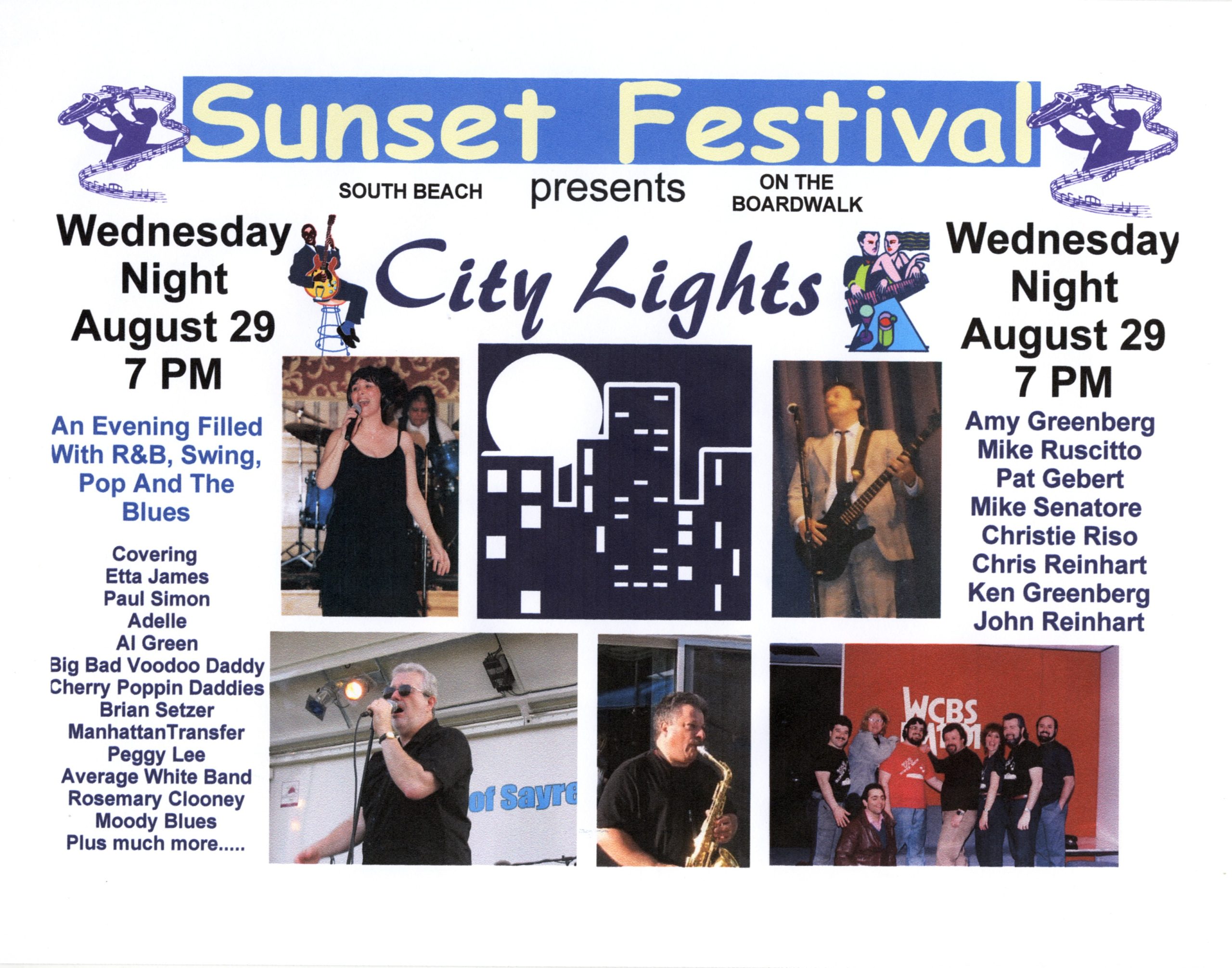 City Lights – Sunset Festival Ad